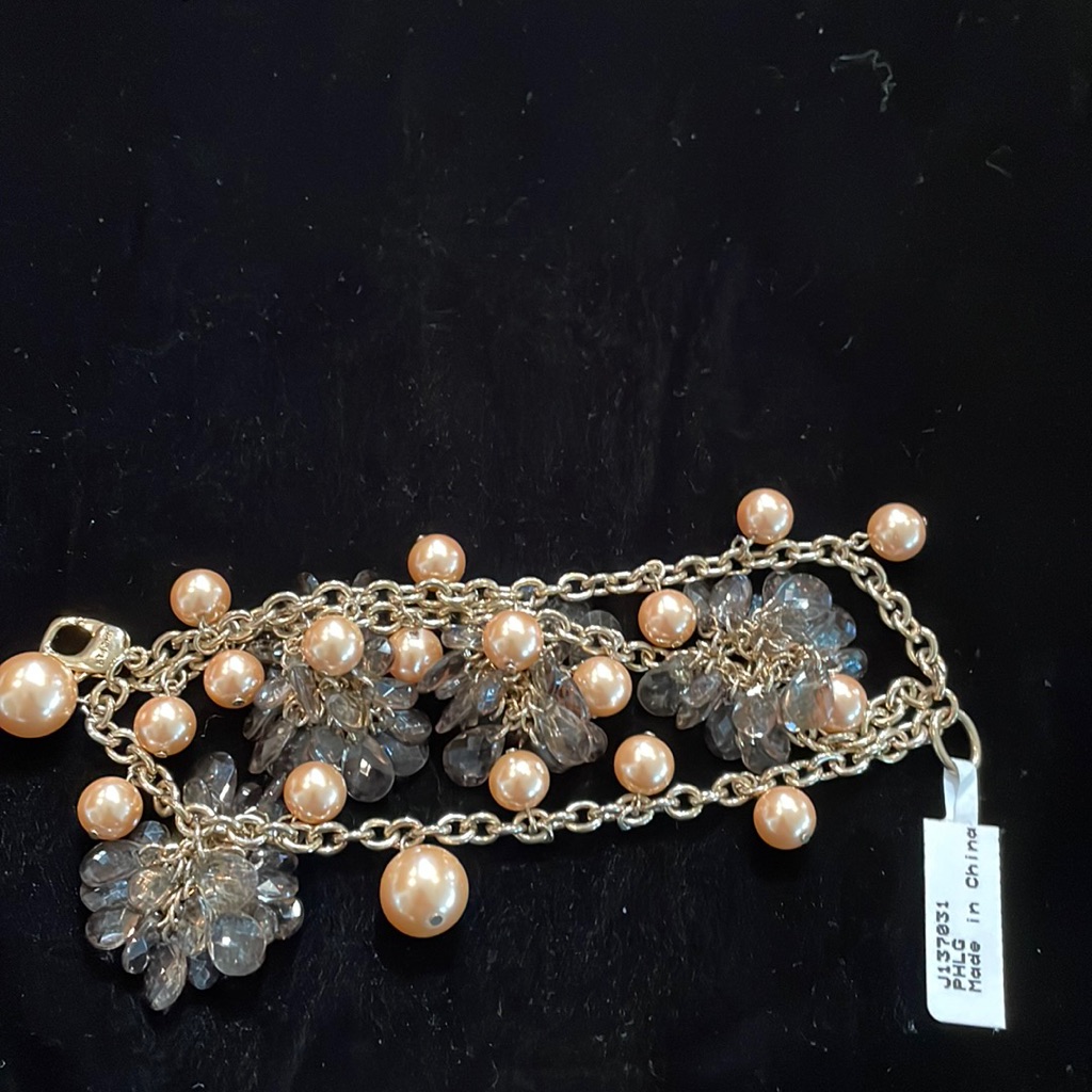 New Saint John Knit Beaded Bracelet